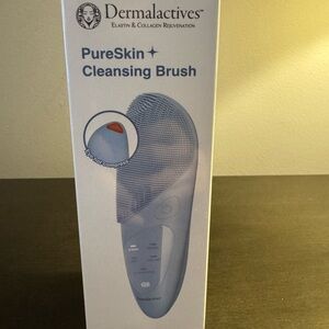 Dermalactives PureSkin Cleansing Brush Full Size NIB Sealed